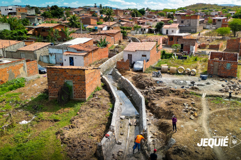Prefeitura de Jequié acelera obras e canal pluvial do Pau Ferro, Baixa do Bonfim e URBIS IV entra em fase de conclusão